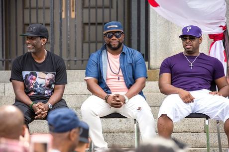 PICS! BOYZ TO MEN BLESSED WITH THEIR OWN STREET BACK HOME IN PHILADELPHIA