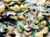 Creamy Spinach Mushroom Gnocchi