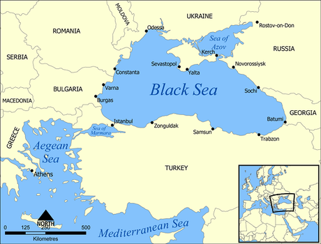 Managed to cross the Black Sea in 11 days, 6 hours and 1 minutes!