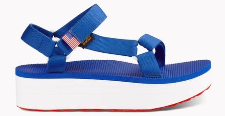 Shoes of the Day | Teva Americana and 4th of July Sandals