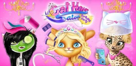 Cat Hair Salon Birthday Party