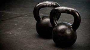 kettlebells