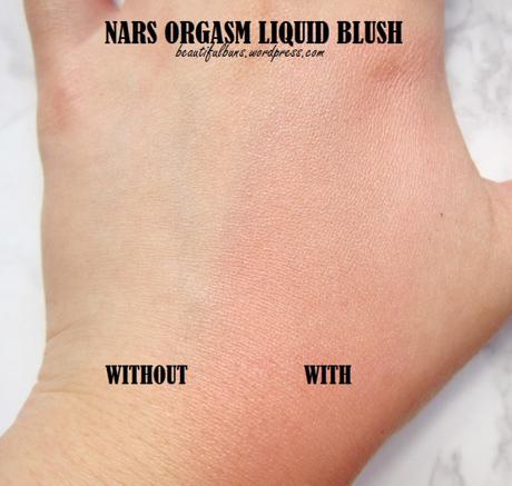 Review: Nars Orgasm Liquid Blush