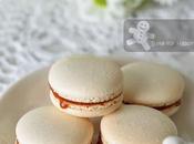 Vanilla French Macarons with Salted Caramel Filling