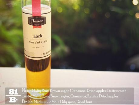 Lark Rum Cask Finish Review