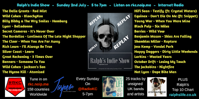 Ralph's Indie Show REPLAY - as played on Radio KC - 2.7.17