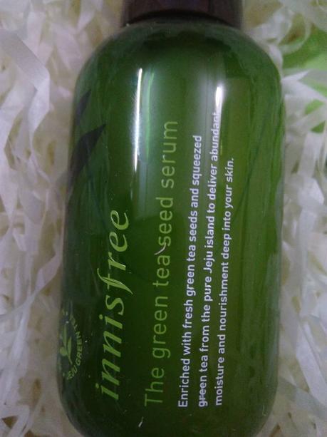 Innisfree Green Tea Seed Serum and Skincare Products Review