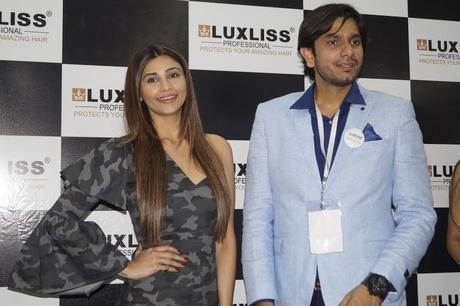 Daisy Shah launched hair products of Luxliss Professional
