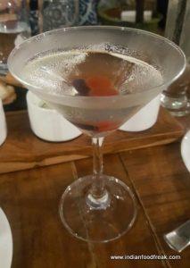 Patch of Sky, Andheri : A patch of sky in a martini glass!