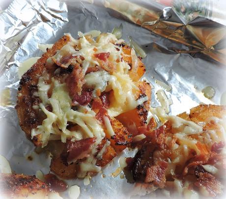 All Dressed Bloomin'Baked Potatoes