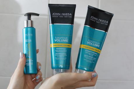 Hello Freckles John Frieda Luxurious Volume Haircare Product Review Beauty Hairstyle 