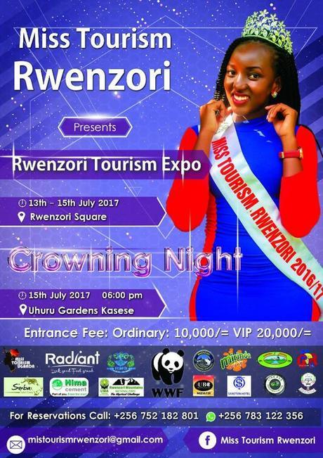 Rwenzori Tourism Expo poster 2017