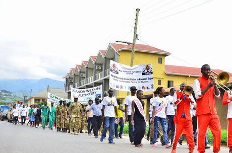 Walk for Peace and Reconciliation in the Rwenzori Region. Photo L-Joe Experience Lyadda Joseph Joe
