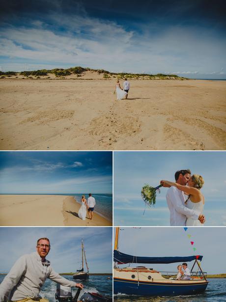 NORFOLK BEACH WEDDING | CAT + ALEX