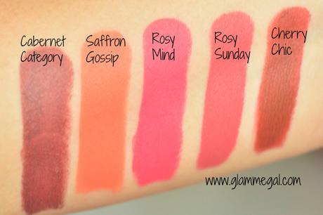 Lakme 9to5 Primer + Matte Lipstick Review, Swatches glammegal