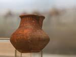 Clay pot in the Bahrain National Museum