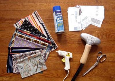 How-Tuesday: Fabric Scrap Envelopes