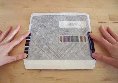 How-Tuesday: Fabric Scrap Envelopes