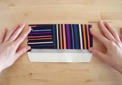 How-Tuesday: Fabric Scrap Envelopes