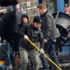 001_Once Upon a Time's Josh Dallas Kicks Leaves Around in Steveston as Storybrooke Near Vancouver
