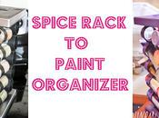 Spice Rack Paint Organizer