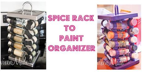 Spice Rack To Paint Organizer