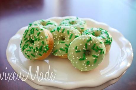St. Patrick's Day Mini Donuts
