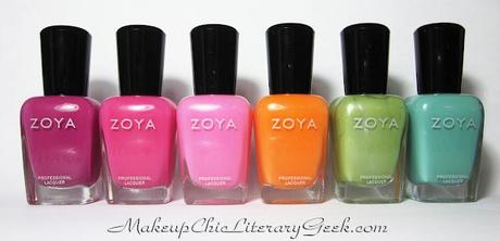 Swatch & Review: Zoya Beach & Surf Swatches