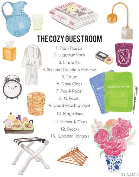 [Guest Post] The Aestate // The Cozy Guest Room