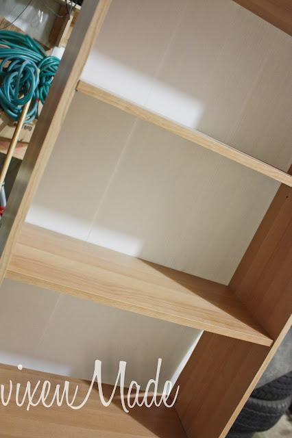 ikea book shelf under