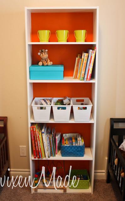 Ikea Bookshelf Makeover