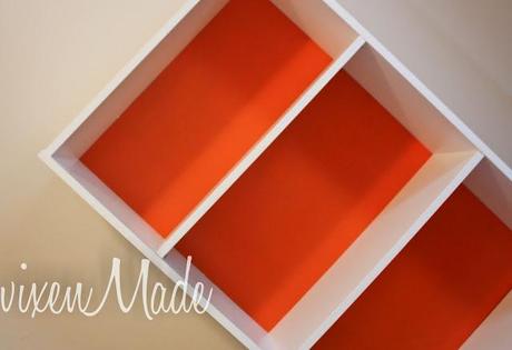 Ikea Bookshelf Makeover