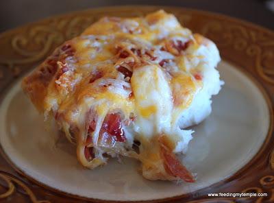 Cheesy Bacon Biscuit Pull-Aparts