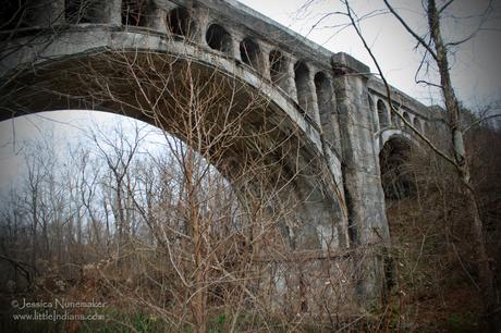 Hendricks County: Twin Bridges in Danville, Indiana