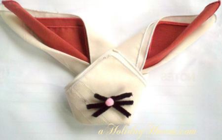 7 Easy Ways To Fold Cute Bunny Napkins for Easter