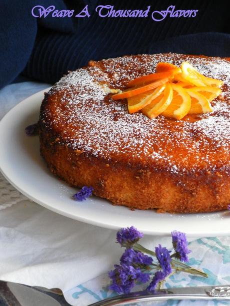 Orange & Polenta Cake -01