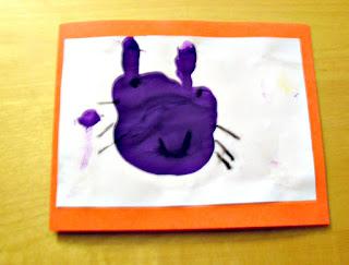 Quick Craft:Handprint Easter Card