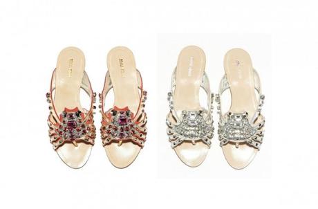 Miu Miu Marine Summer Sandals 2012