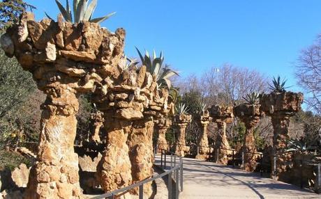 park guell pathways