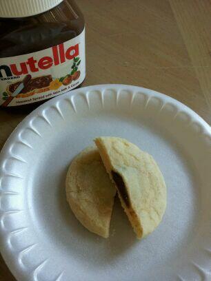 Nutella Sugar Cookies