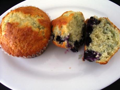 Lemon Blueberry Jumbo Muffins