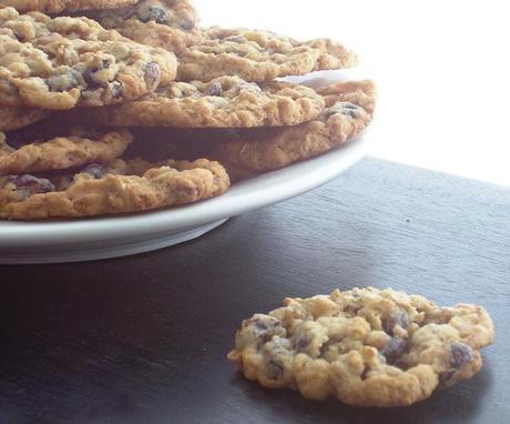 Cranberry Walnut Oatmeal Cookies