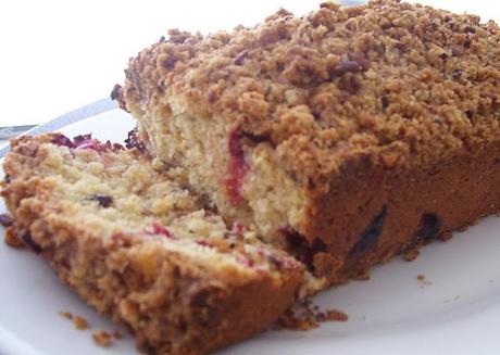 Cranberry Streusel Bread