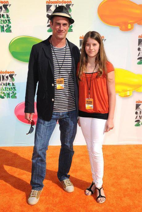 Chris Meloni with daughter Sophia at Kids’ Choice Awards