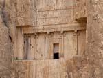 Naqsh-e Rostam (Picture of Rostam), one of the elevated tombs (Persian crosses)