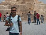 Travis at the tomb of Cyrus the Great