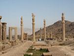 Looking towards the Zagros Mountains