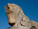 Colossal stone bulls flanking north side of Throne Hall