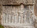 The investiture Sassanid relief of Ardashir I 