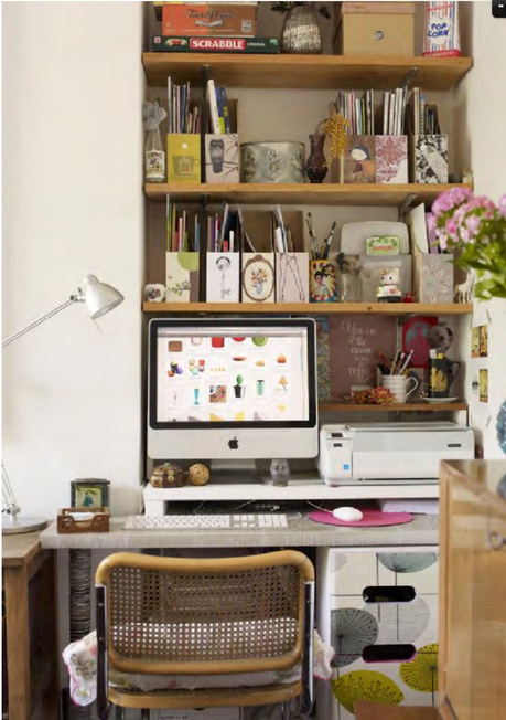 Fresh and inspiring home offices